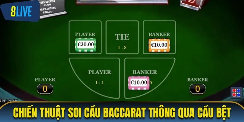 Chiến thuật soi cầu Baccarat thông qua cầu bệt